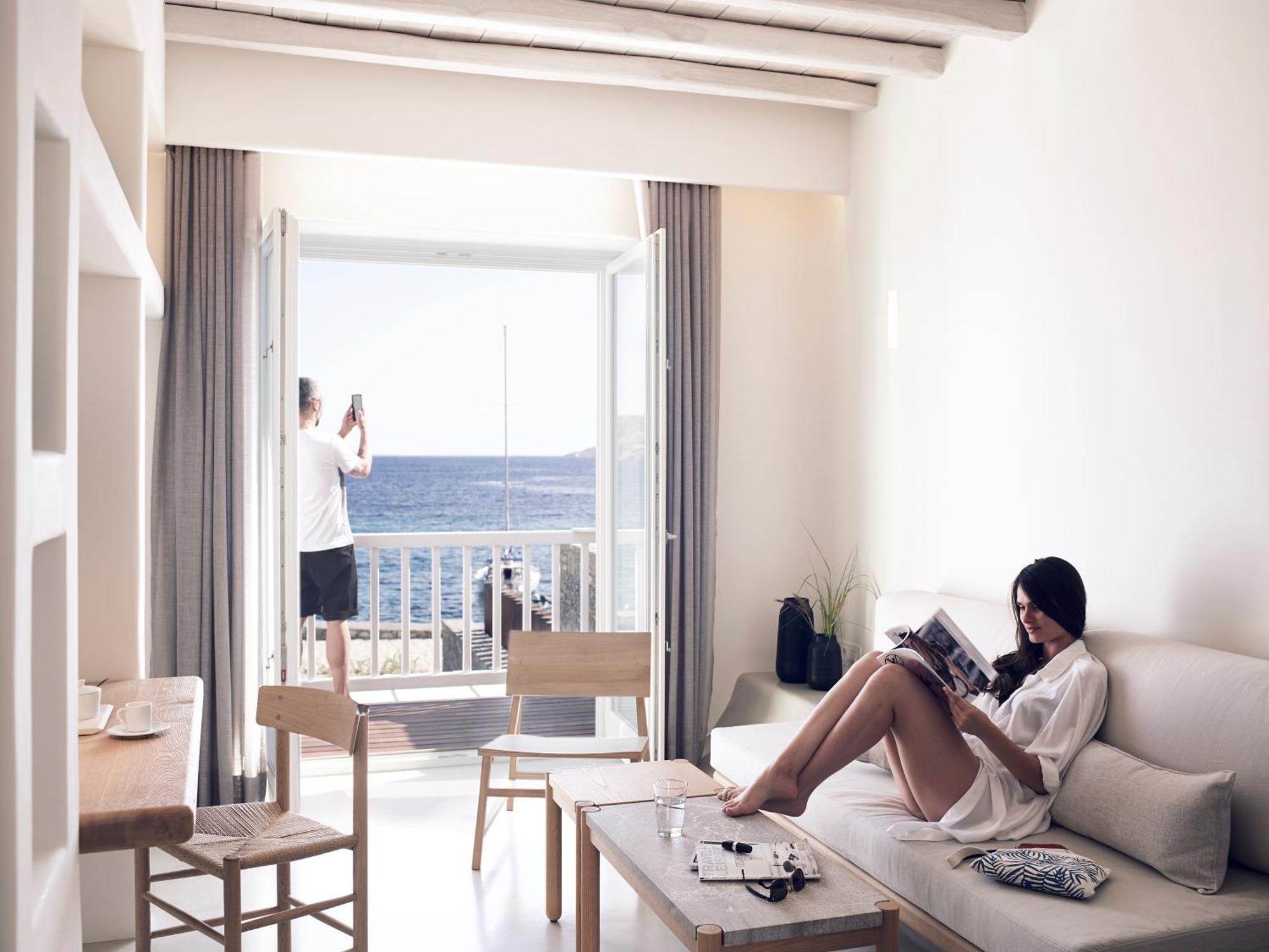 Bill&Coo Mykonos-The Leading Hotels Of The World (Adults Only) Mykonos Town Zimmer foto